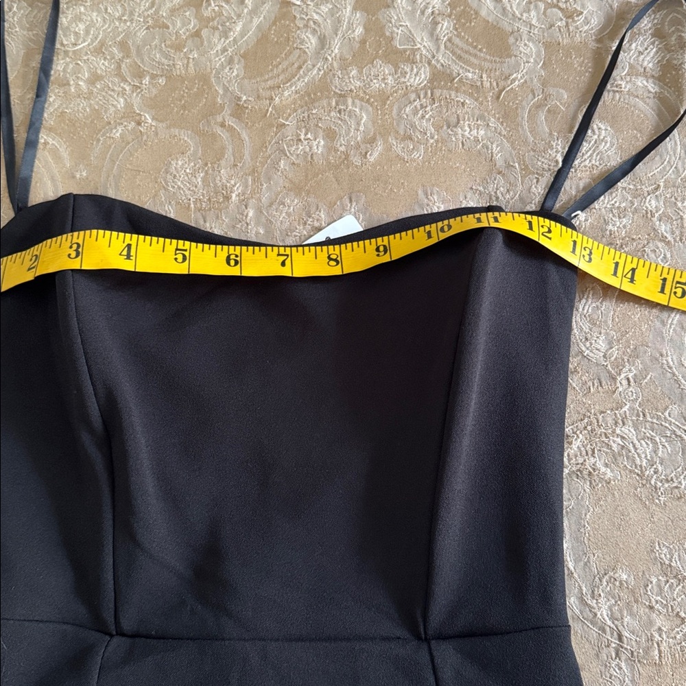 Windsor Elegant Black Strapless Ruffled Mermaid Dress size XS - Picture 7 of 10
